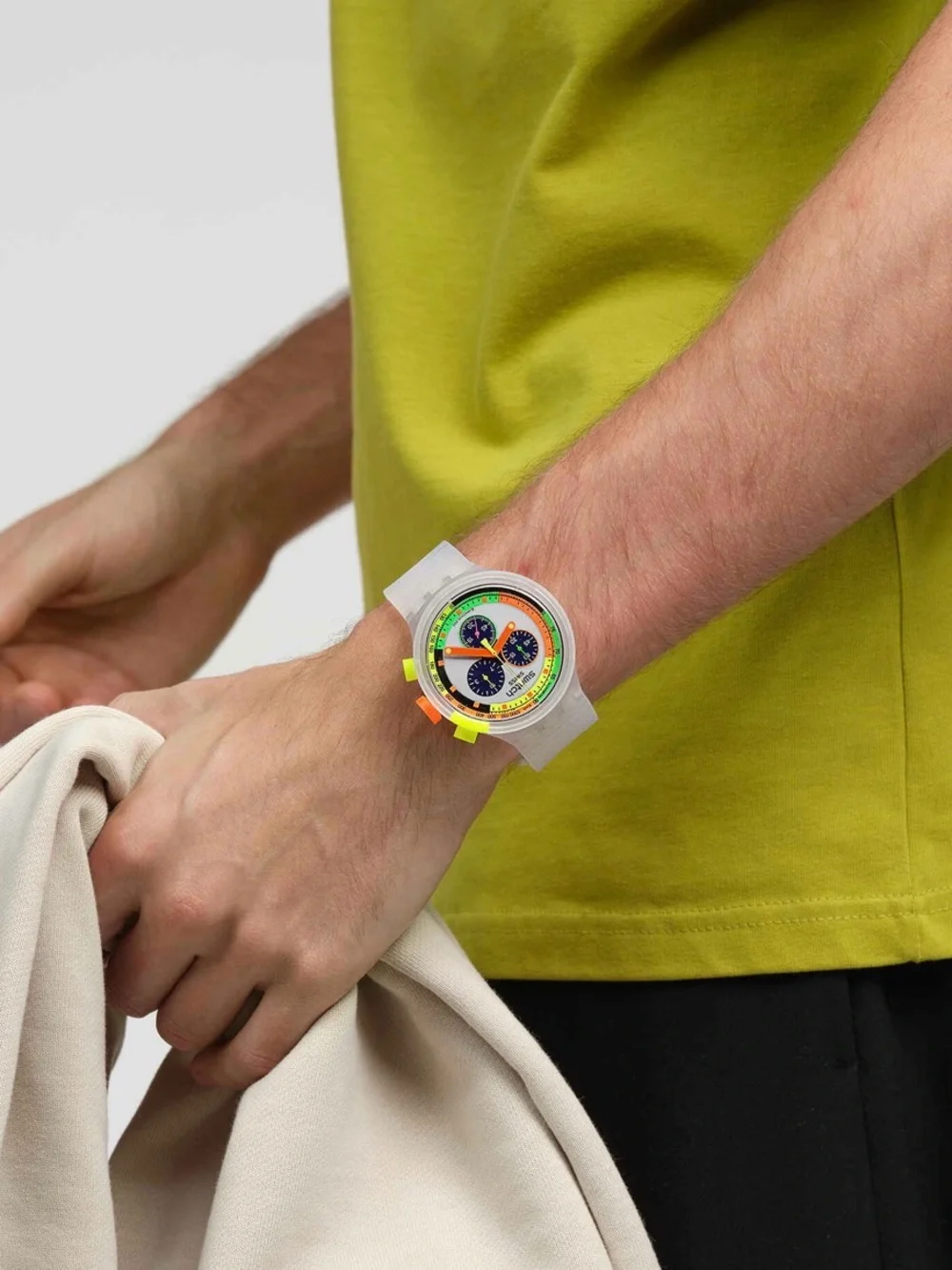 Swatch Neon Jelly Watch